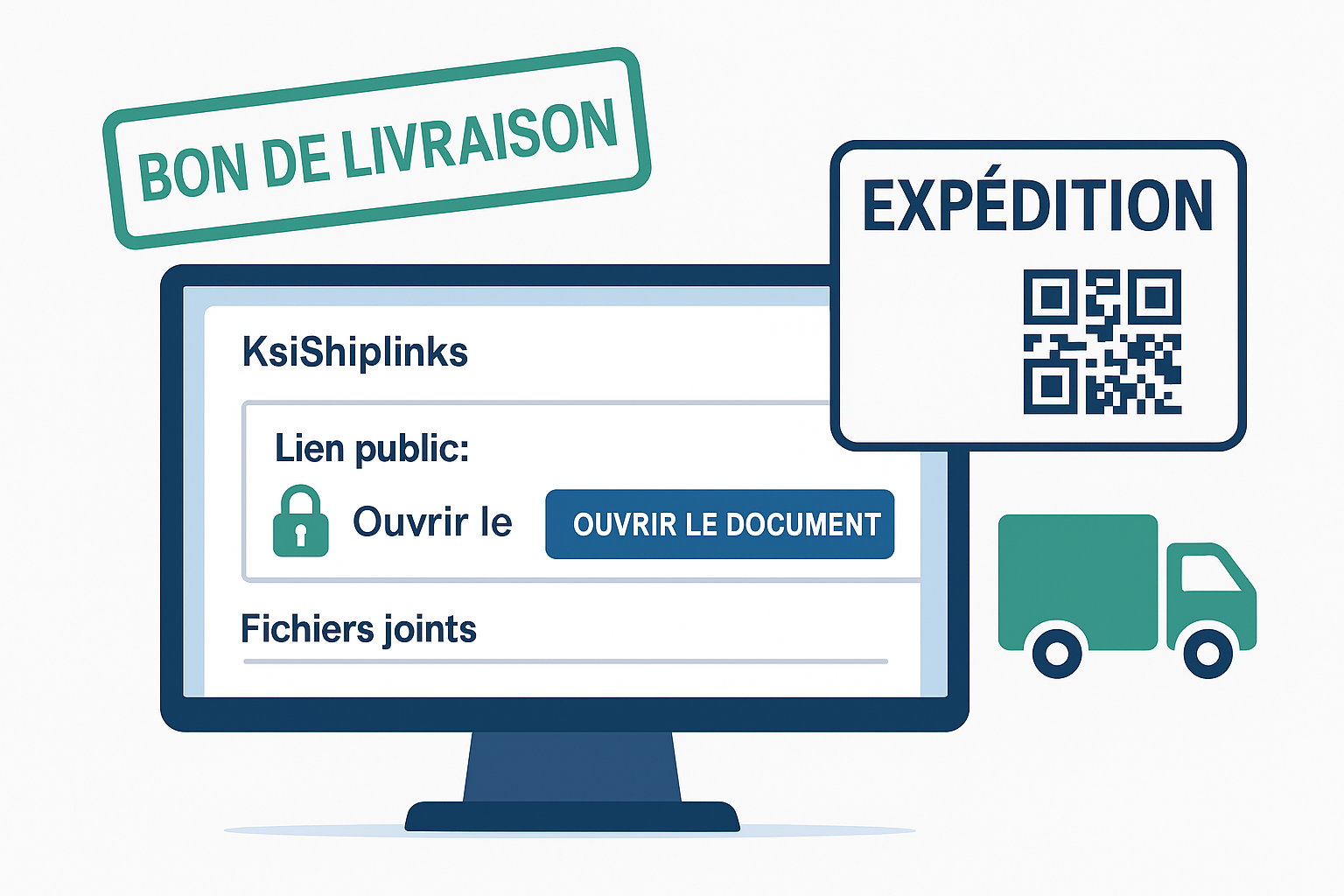 Screenshot of the Dolibarr module Download link to shipment and delivery by KSIDol for companies and integrators - communication