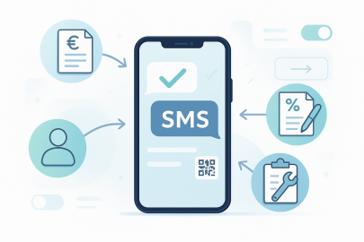 Screenshot of the Dolibarr module SMS link invoice, quote, order...(OVH) just like emails. by KSIDol for companies and integrators - communication